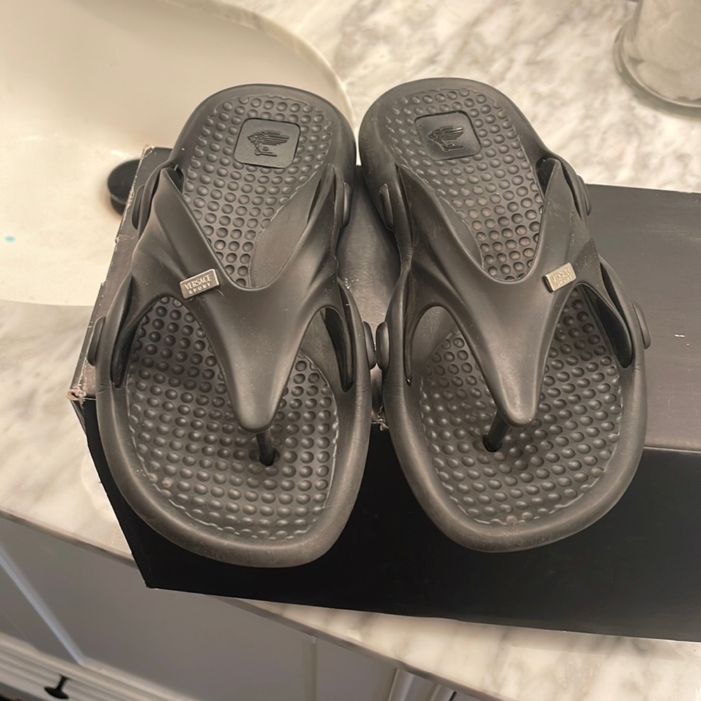 Versace sport sandals- black